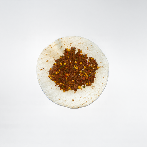 Stap 2 mexicaanse wrap