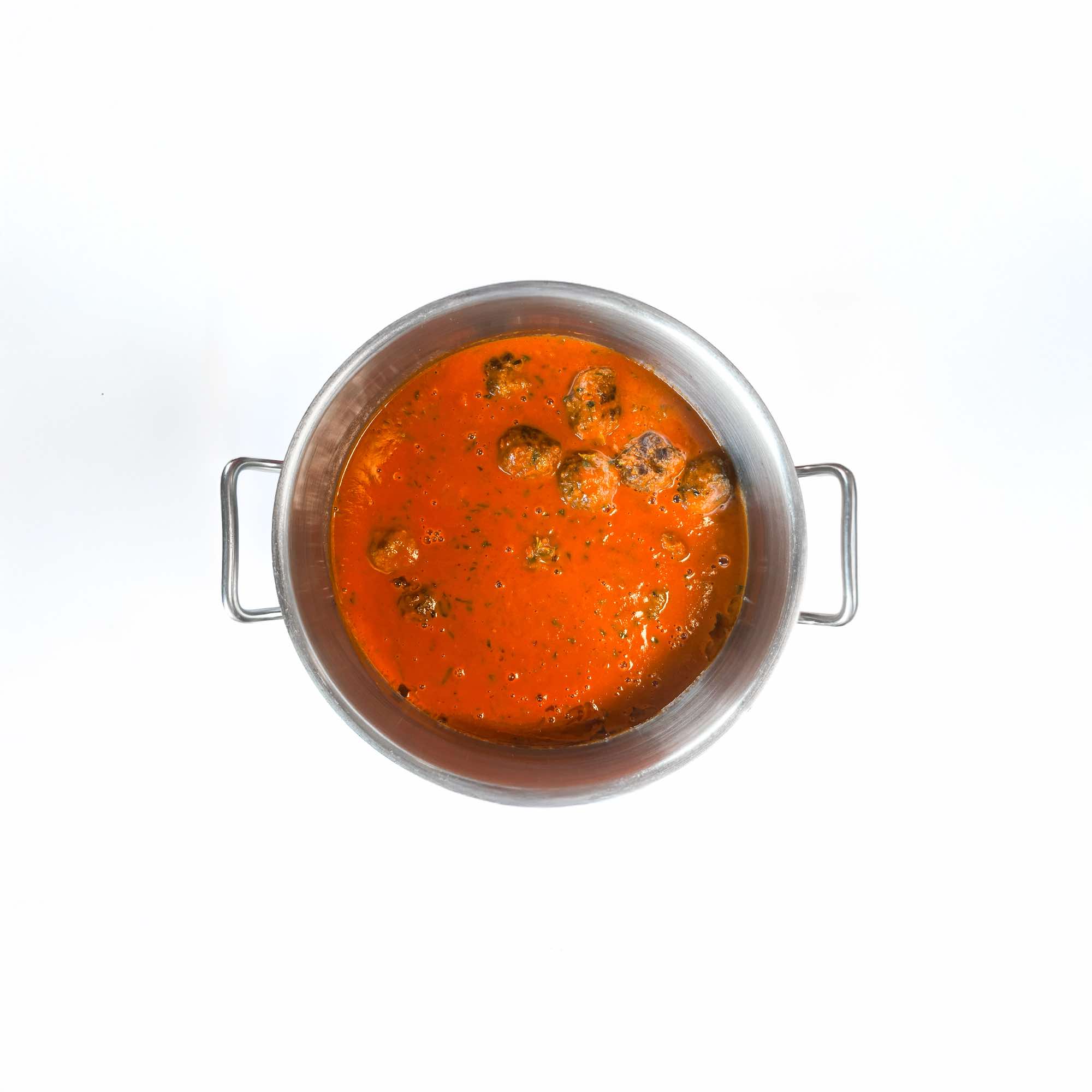 Stap 4 pasta meatballs