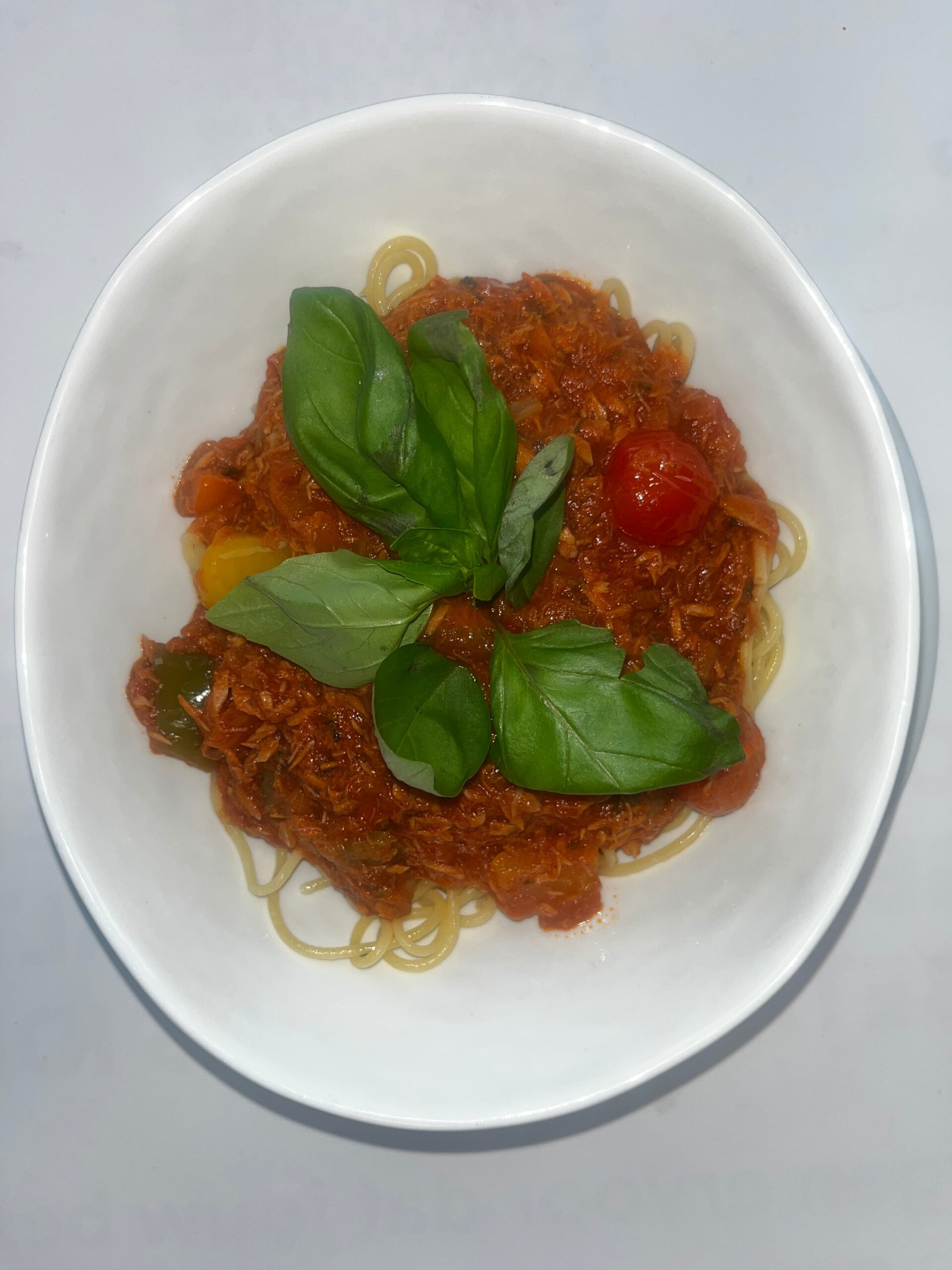 Stap 5 pasta tonijn