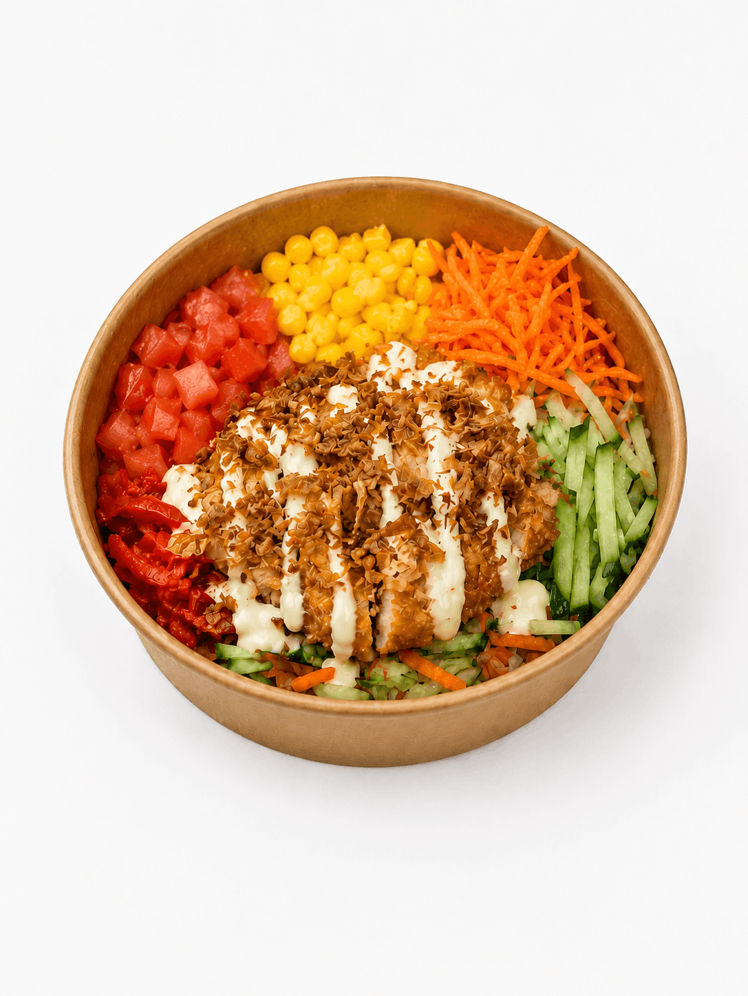 Stap 5Pokebowl kip